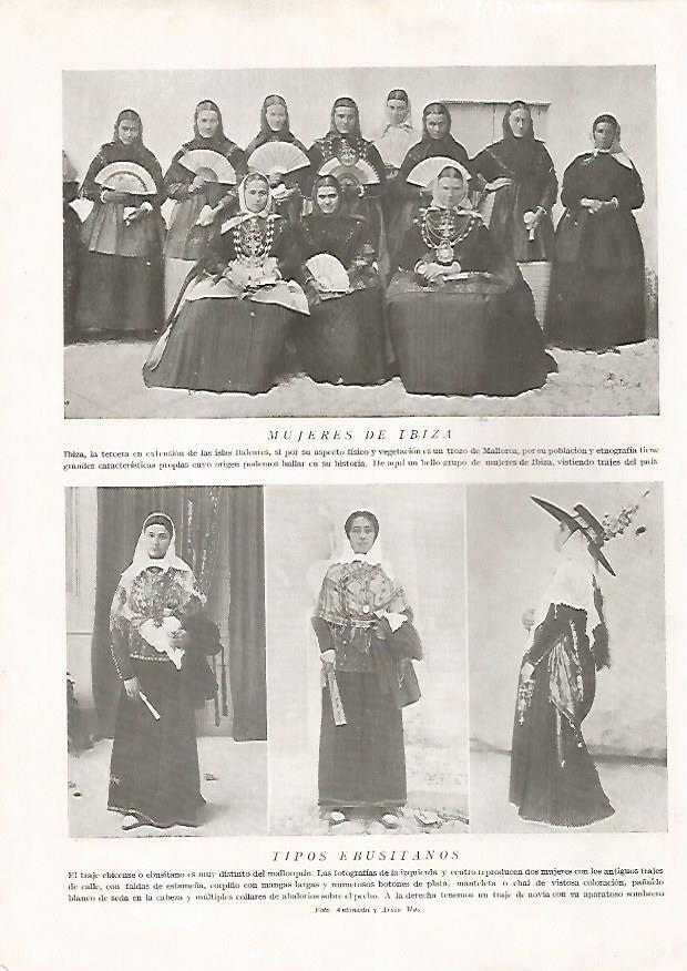LAMINA 15796: Mujeres de Ibiza