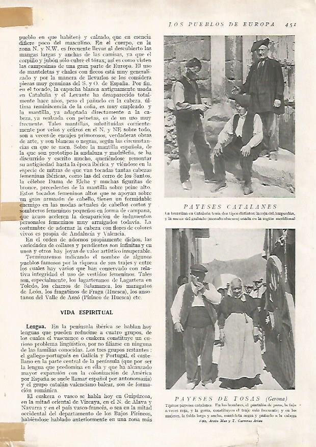 LAMINA 15543: Payeses de Catalunya
