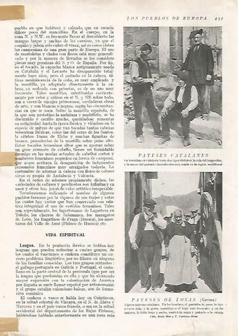 LAMINA 15543: Payeses de Catalunya