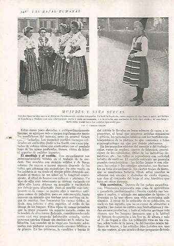 LAMINA 15744: Mujeres y niñas de Suecia