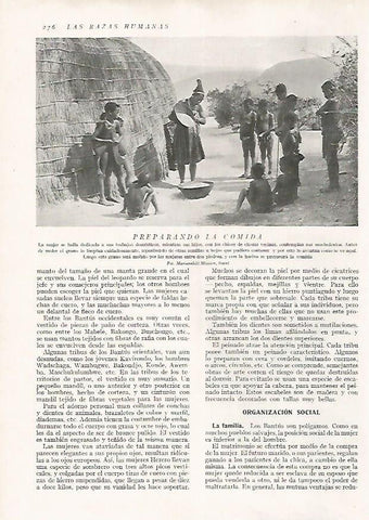 LAMINA 15702: Preparando la comida en Natal