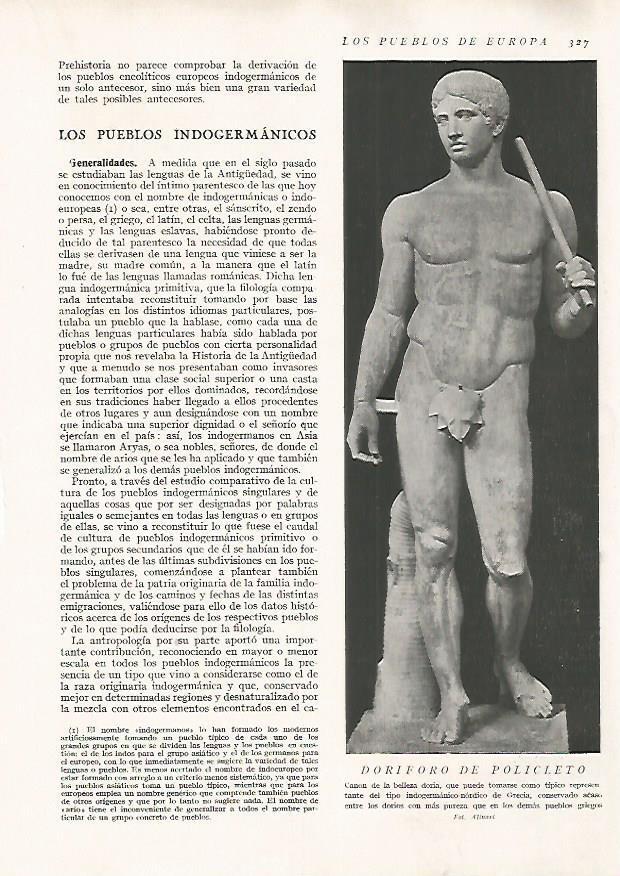 LAMINA 15731: Doriforo de Policleto