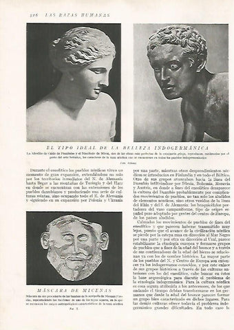 LAMINA 15730: Afrodita de Praxitiles y Discobolo de Miron