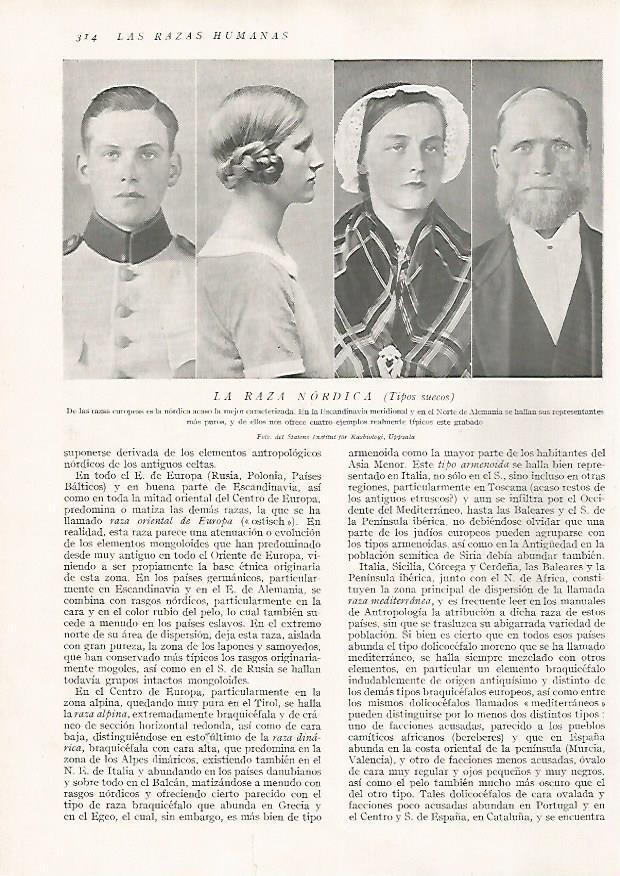 LAMINA 15725: Hombres y mujeres de Suecia