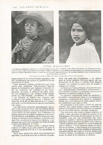 LAMINA 15721: Malgaches de Madagascar