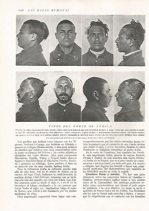 LAMINA 15717: Hombres del norte de Africa
