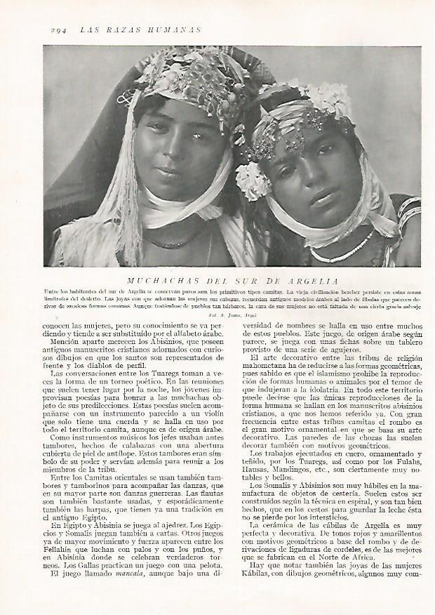 LAMINA 15716: Mujeres del sur de Argelia