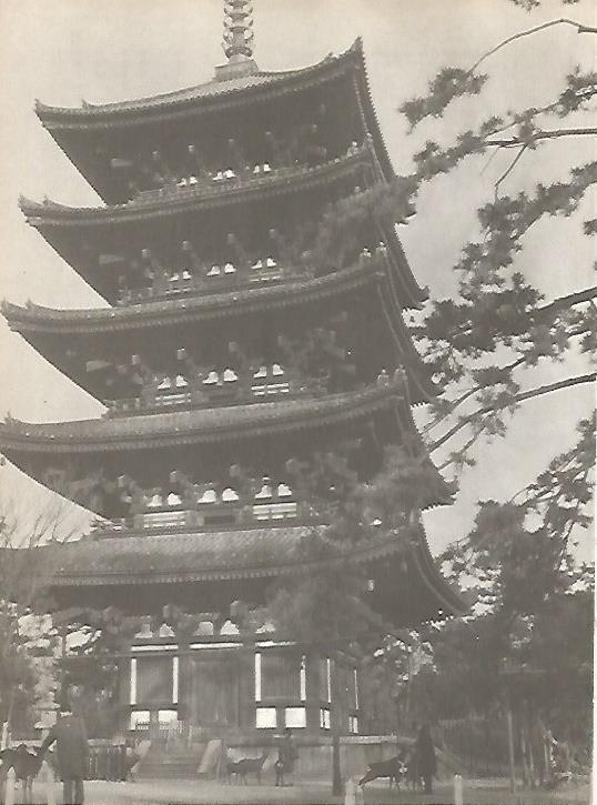 LAMINA 15347: Pagoda Nara, Japon