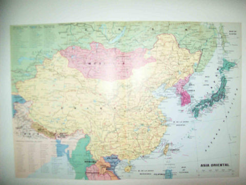 LAMINA 15346: Mapa politico de Asia