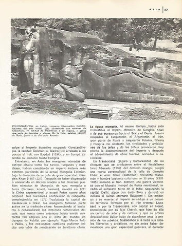 LAMINA 15342: Polonnaruwa, Sri Lanka