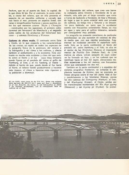 LAMINA 15402: Puente sobre el rio Han, Corea