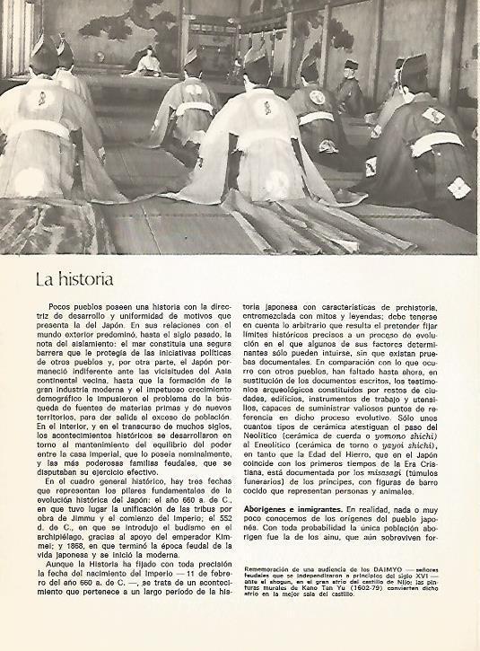 LAMINA 15379: Audiencia de los Daimyo en Japon