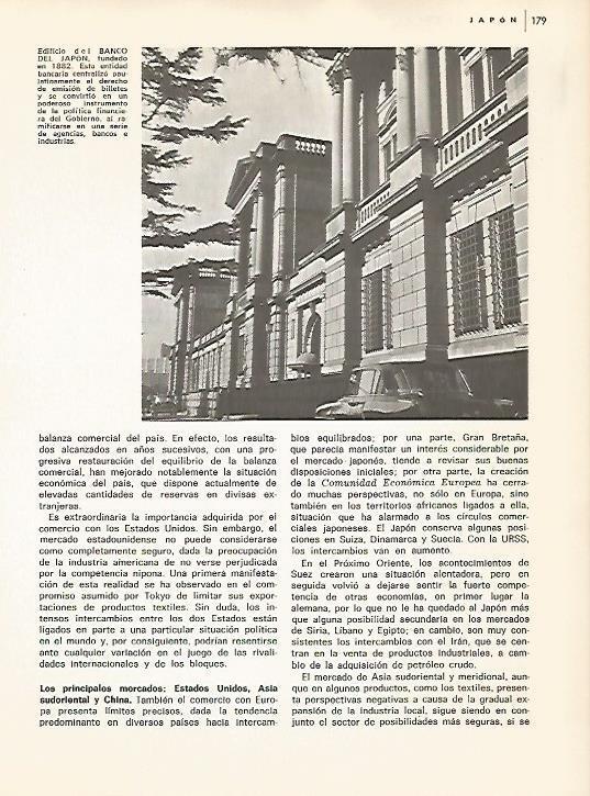 LAMINA 15374: Banco del Japon