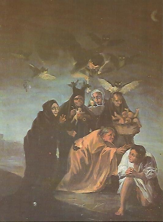 LAMINA 15297: El Aquelarre, por Goya