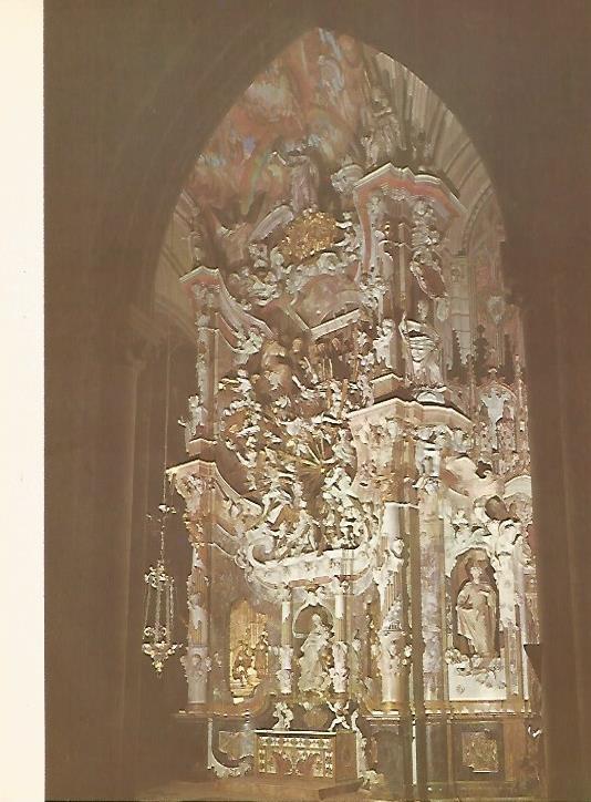 LAMINA 15293: Capilla Mayor de la Catedral de Toledo