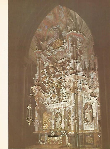 LAMINA 15293: Capilla Mayor de la Catedral de Toledo
