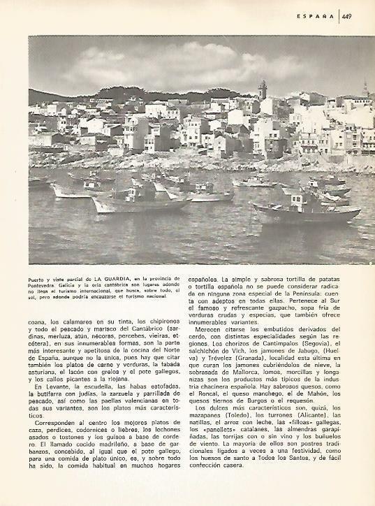 LAMINA 15302: Puerto de La Guardia, Pontevedra