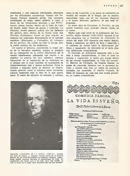 LAMINA 15284: Calderon de la Barca