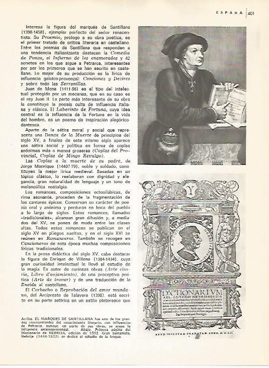 LAMINA 15281: El Marques de Santillana