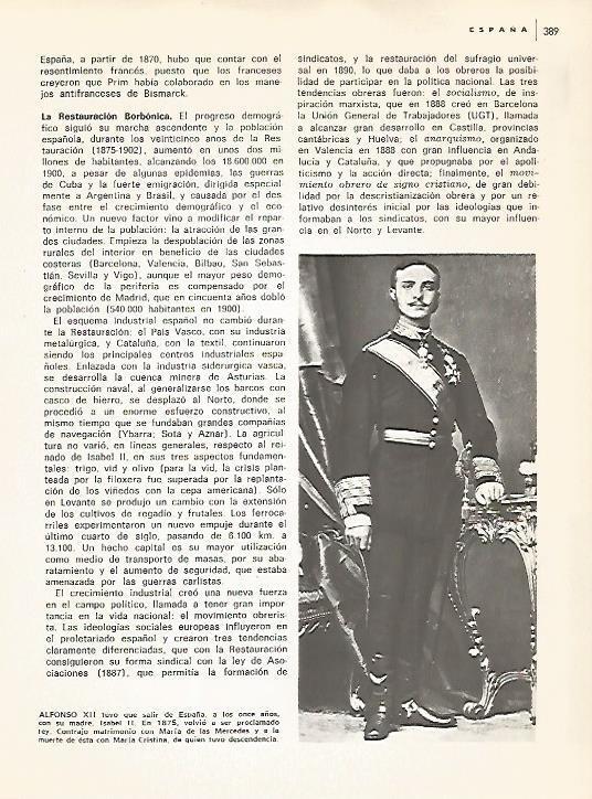 LAMINA 15277: Alfonso XII de España