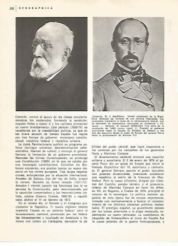LAMINA 15276: Pi i Margall y el General Serrano