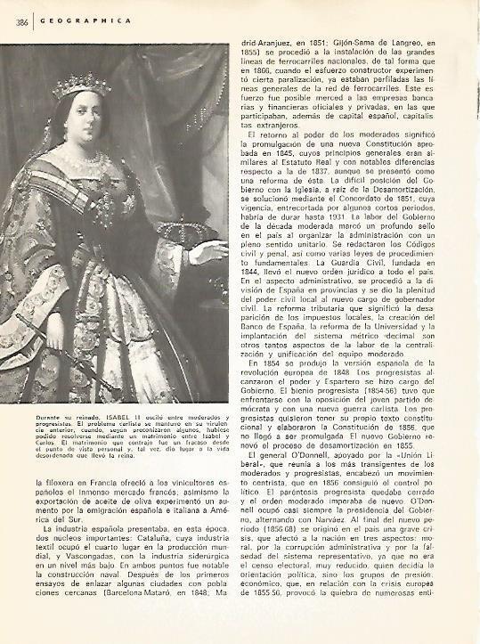LAMINA 15275: Isabel II de España
