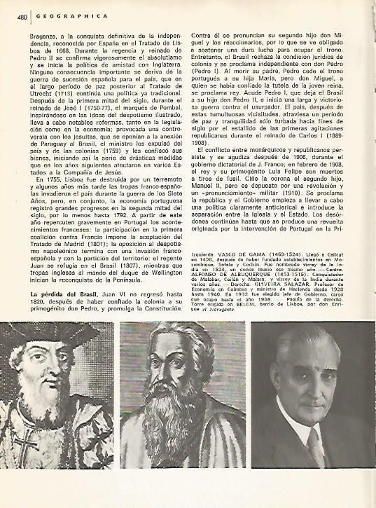 LAMINA 15314: Vasco de Gama, Alburqueque y Oliveira Salazar