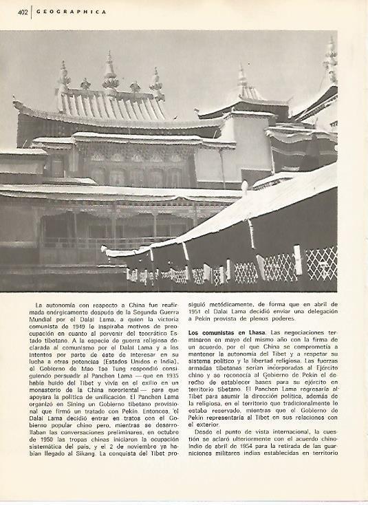 LAMINA 15495: Templo en el Tibet