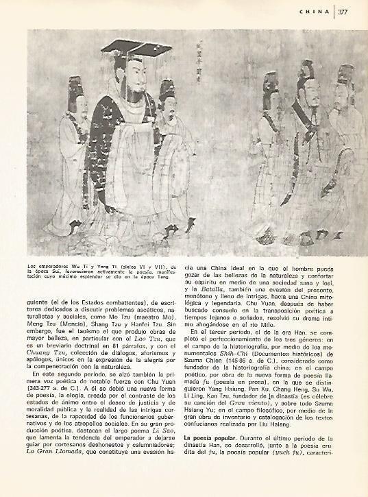 LAMINA 15483: Los emperadores Wu Ti y Yang Ti