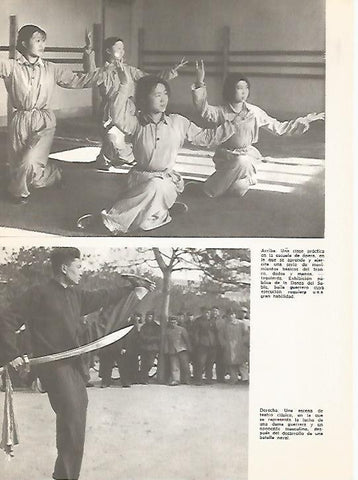 LAMINA 15490: Danza del Sable, China