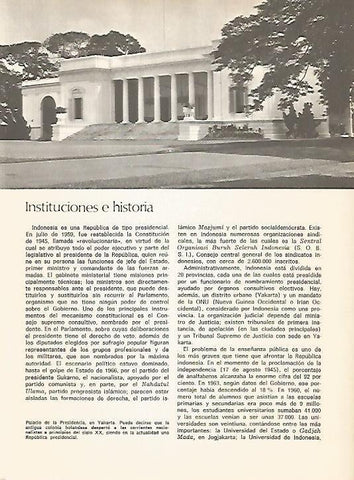 LAMINA 15538: Palacio de la Presidencia en Yakarta