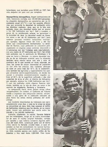 LAMINA 15533: Habitantes de Indonesia