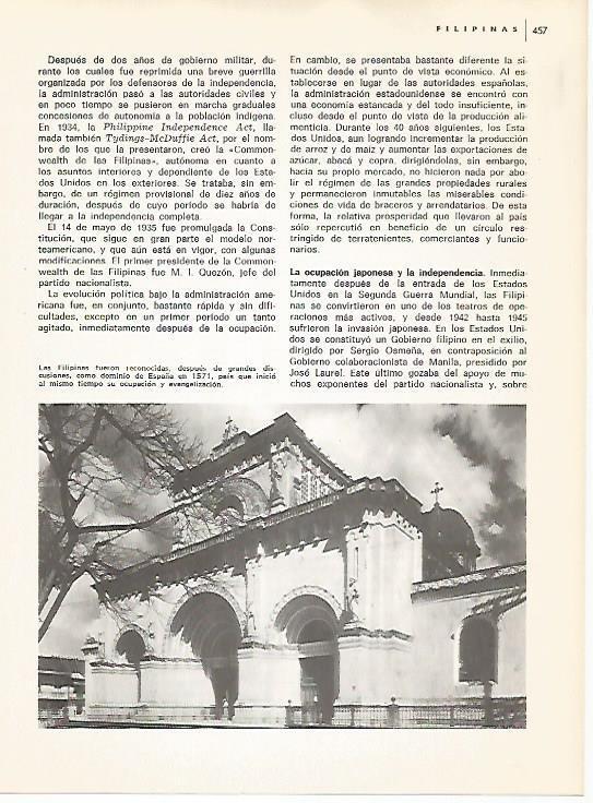 LAMINA 15527: Edificio colonial en Filipinas