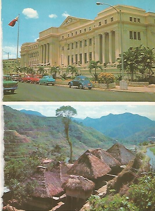 LAMINA 15522: Palacio de Congresos de Manila y vivienda en Banaue