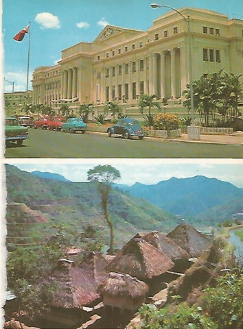 LAMINA 15522: Palacio de Congresos de Manila y vivienda en Banaue