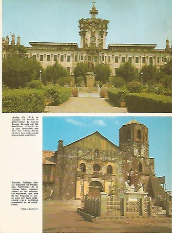 LAMINA 15517: Universidad de Santo Tomas en Manila