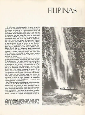 LAMINA 15514: Cascada en Filipinas