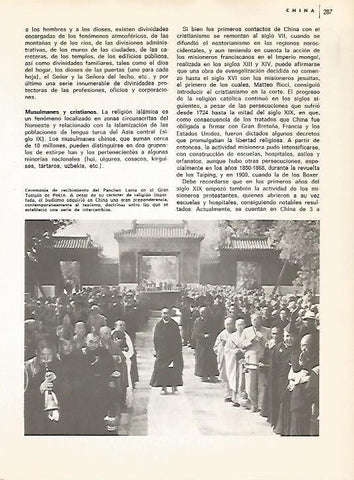 LAMINA 15434: Ceremonia del Panchen Lama en Pekin