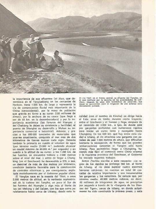 LAMINA 15419: El rio Tao en China