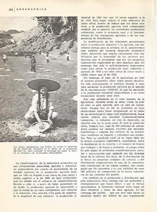 LAMINA 15443: Agricultura en China