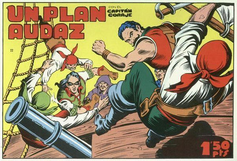 Iranzo: El Capitan Coraje facsimil numero 22: Un plan audaz