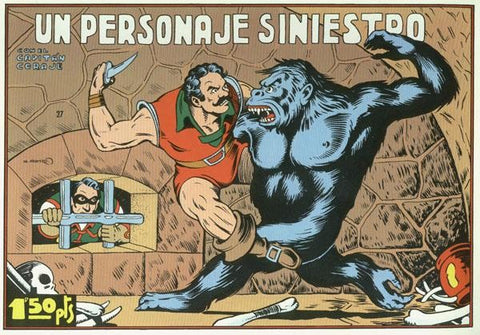 Iranzo: El Capitan Coraje facsimil numero 27: Un personaje siniestro