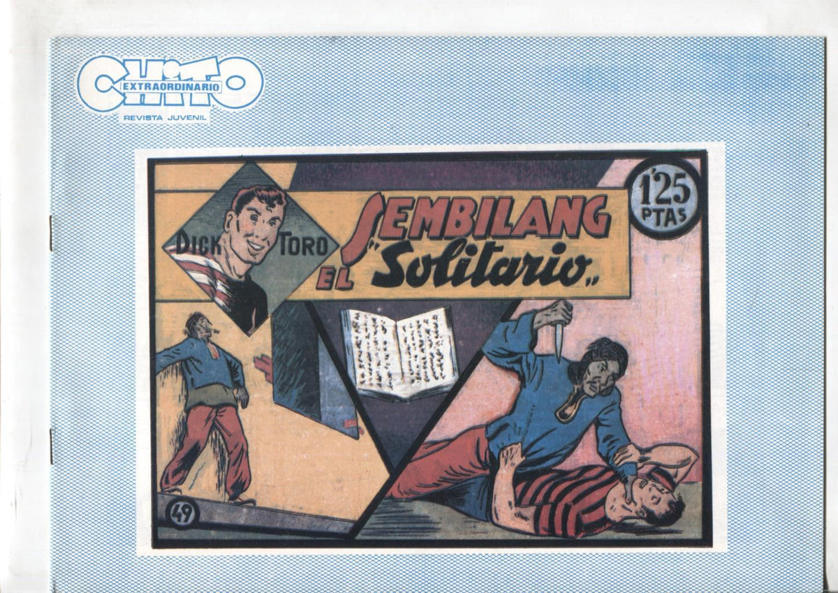 Dick Toro facsimil numero 49: Sembilang el solitario