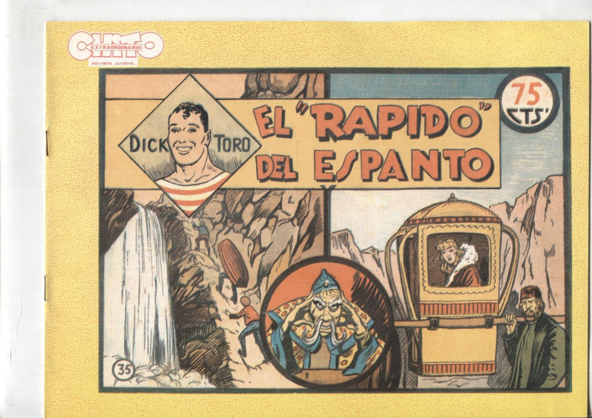 Dick Toro facsimil numero 35: El rapido del espanto