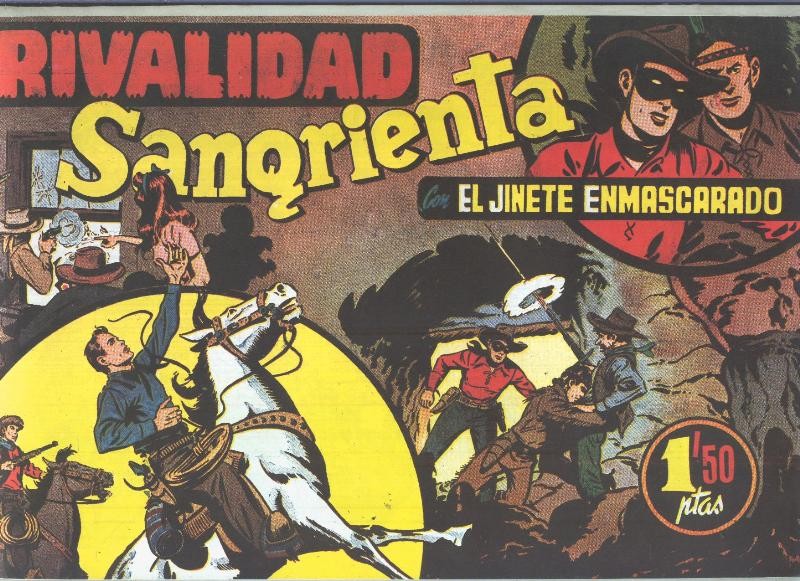 El Llanero Solitario  (Lone Ranger) facsimil: Rivalidad sangrienta