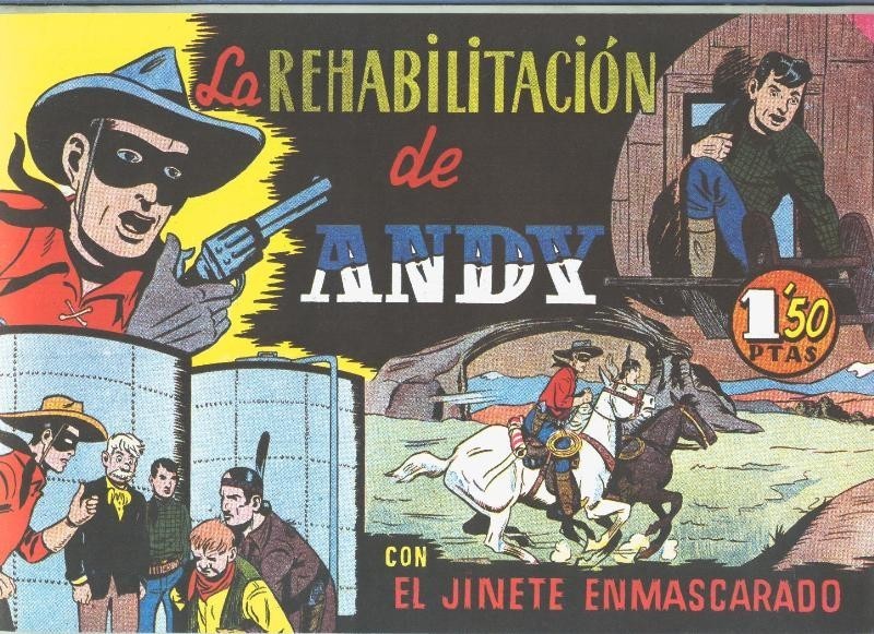 El Llanero Solitario  (Lone Ranger) facsimil: La rehabilitacion de Andy