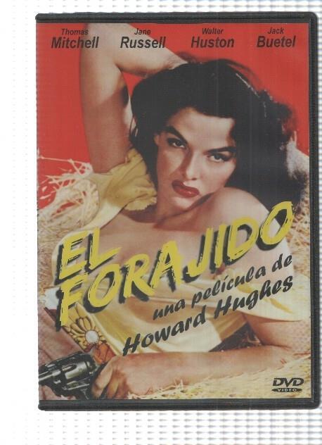 DVD: El forajido (1943) una pelicula de Howard Hughes con Thomas Mitchel, Jane Russell