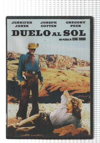 DVD: Duelo al sol (Duel in the Sun), 1946. Una pelicula de King Vidor con Jennifer Jone, Gregory Peck, Joseph Cotten