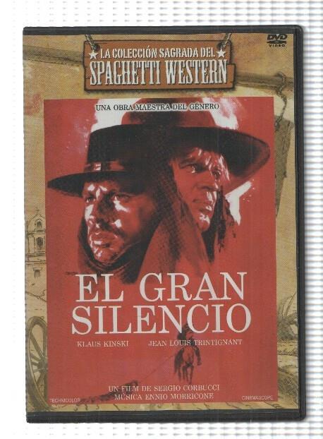 DVD, pelicula: El gran silencio (1968). Un film de Sergio Corbucci, musica Ennio Morricone. La coleccion Sagrada del Spaghetti Western