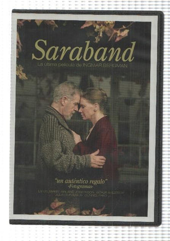 DVD, pelicula: Saraband (2003), una pelicula de Ingmar Bergman